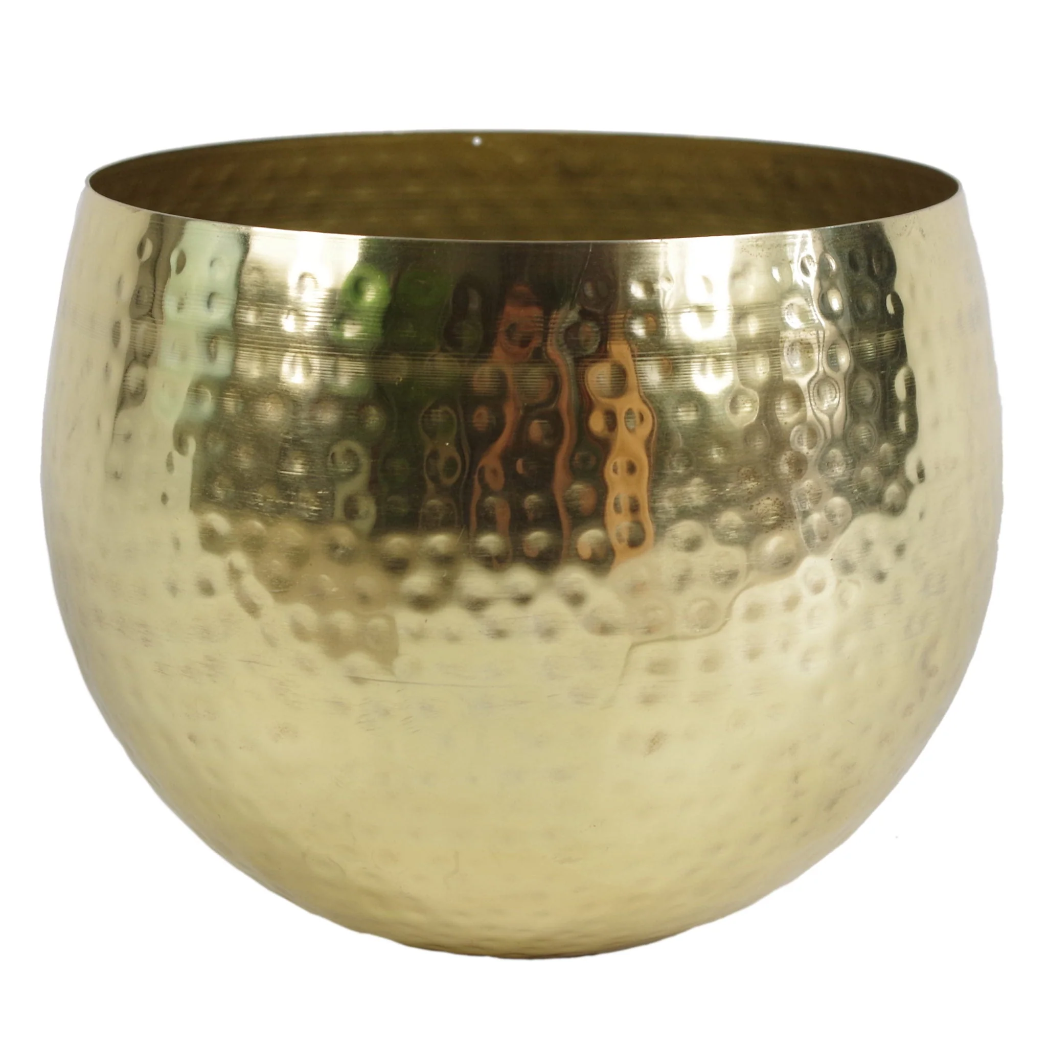 60cm Artificial Monstera Plant with Golden Metal Planter Included - Image 2
