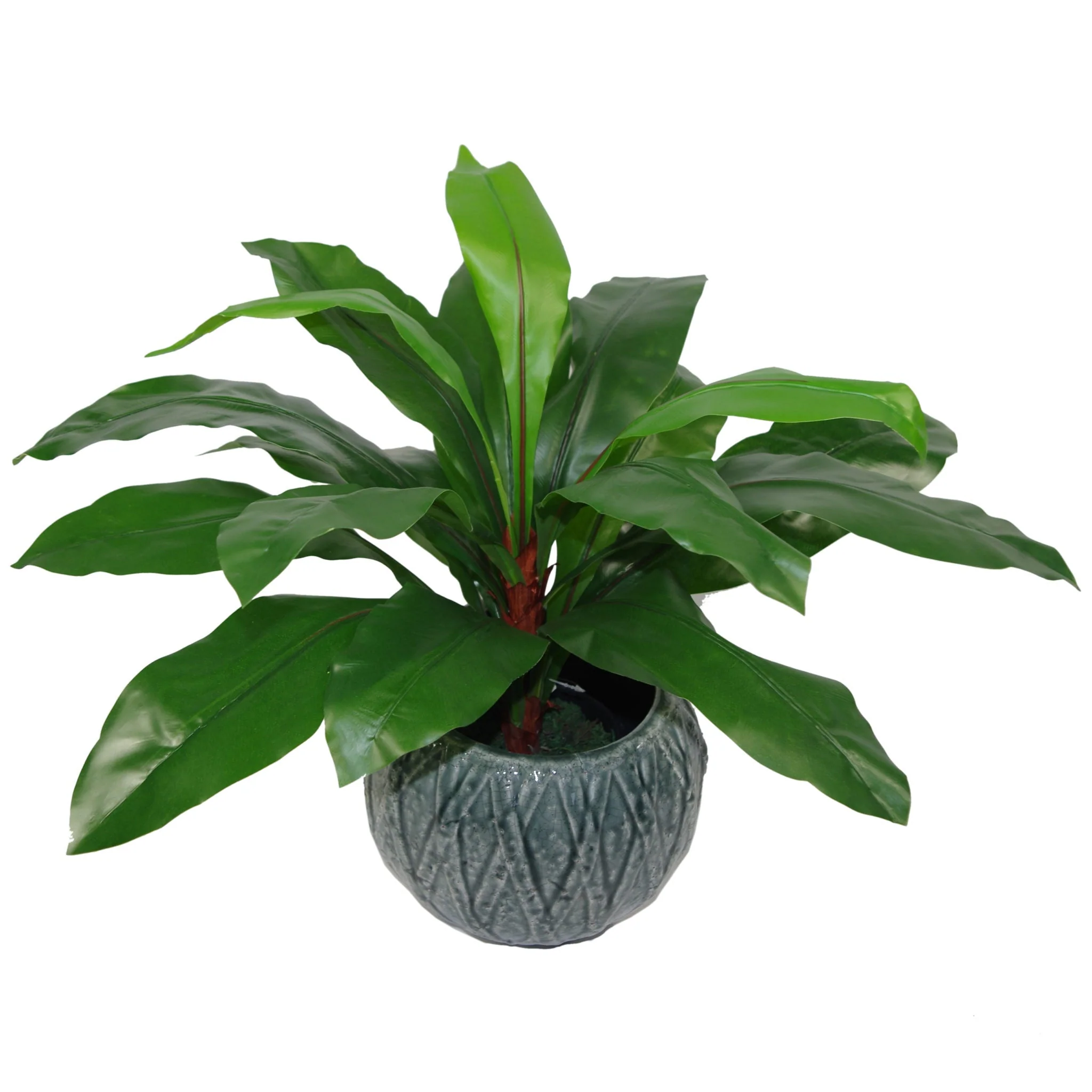 60cm Bushy Large Artificial Birds Nest Fern Plant - Image 2