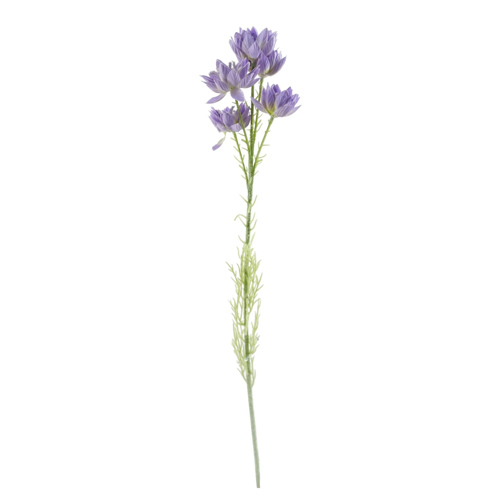 60cm Purple Starflower Stem - 5 Flowers - Image 4