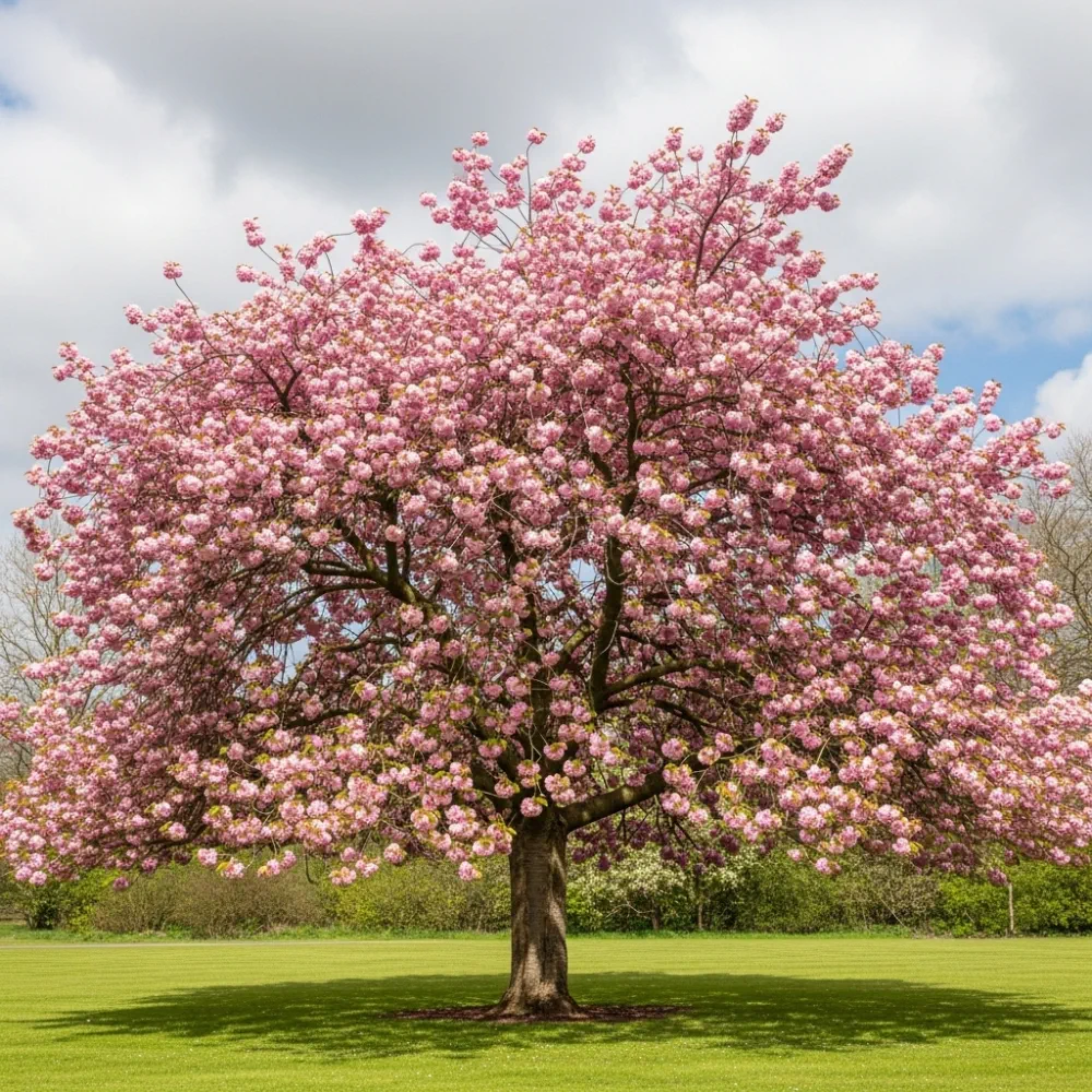 6ft Half-Standard 'Pink Perfection' Cherry Blossom Tree | Mature Bare Root | 6/8cm Girth