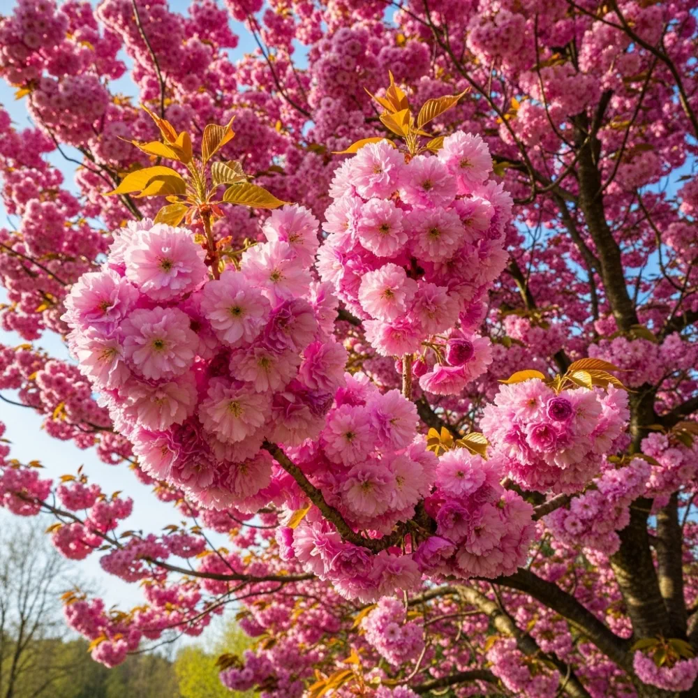 6ft Half-Standard 'Pink Perfection' Cherry Blossom Tree | Mature Bare Root | 6/8cm Girth - Image 3