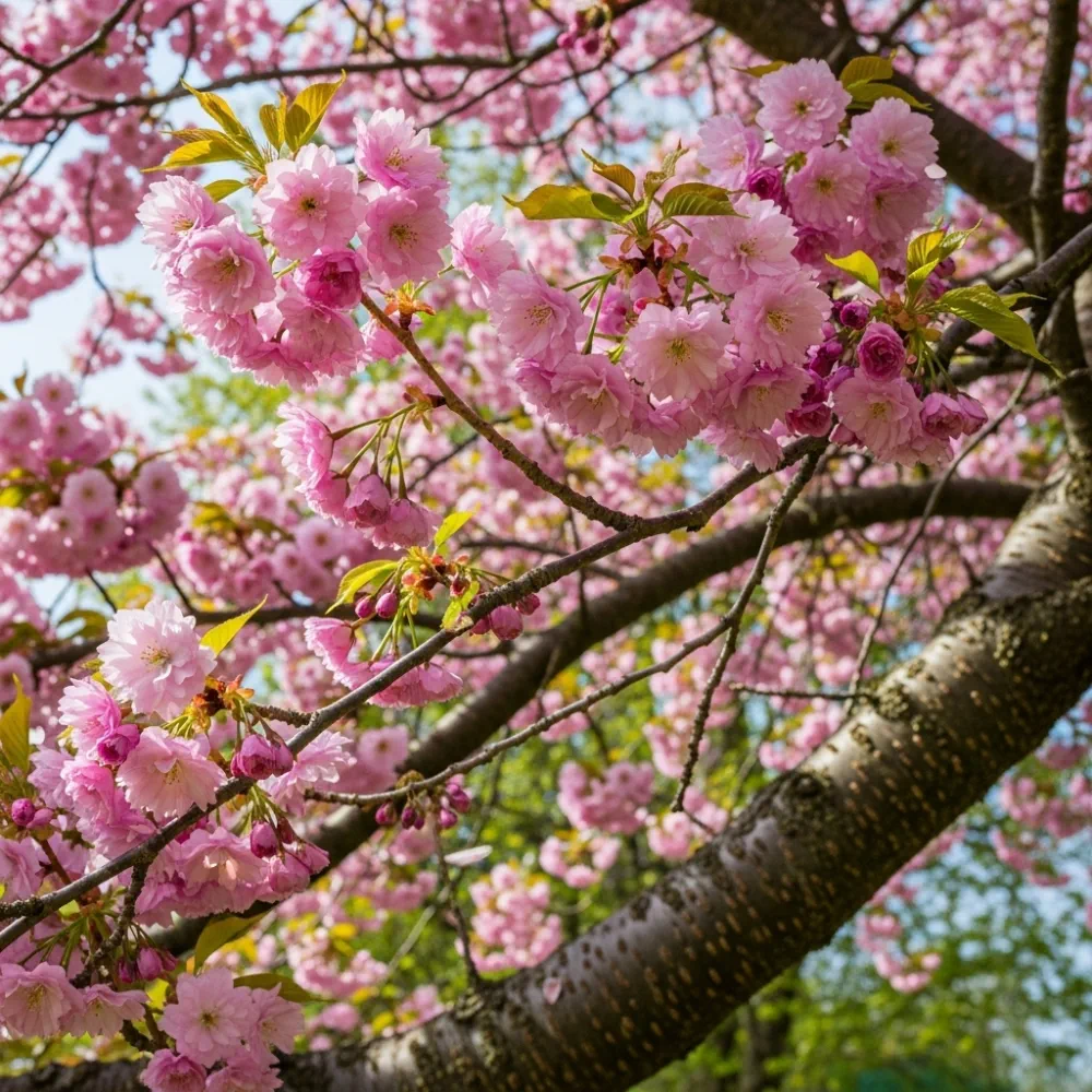 6ft Half-Standard 'Pink Perfection' Cherry Blossom Tree | Mature Bare Root | 6/8cm Girth - Image 6