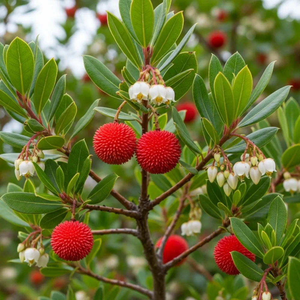 6ft Half-Standard Strawberry Tree | Arbutus Unedo | 6/8cm Girth | Grown in 20L Airpot - Image 3