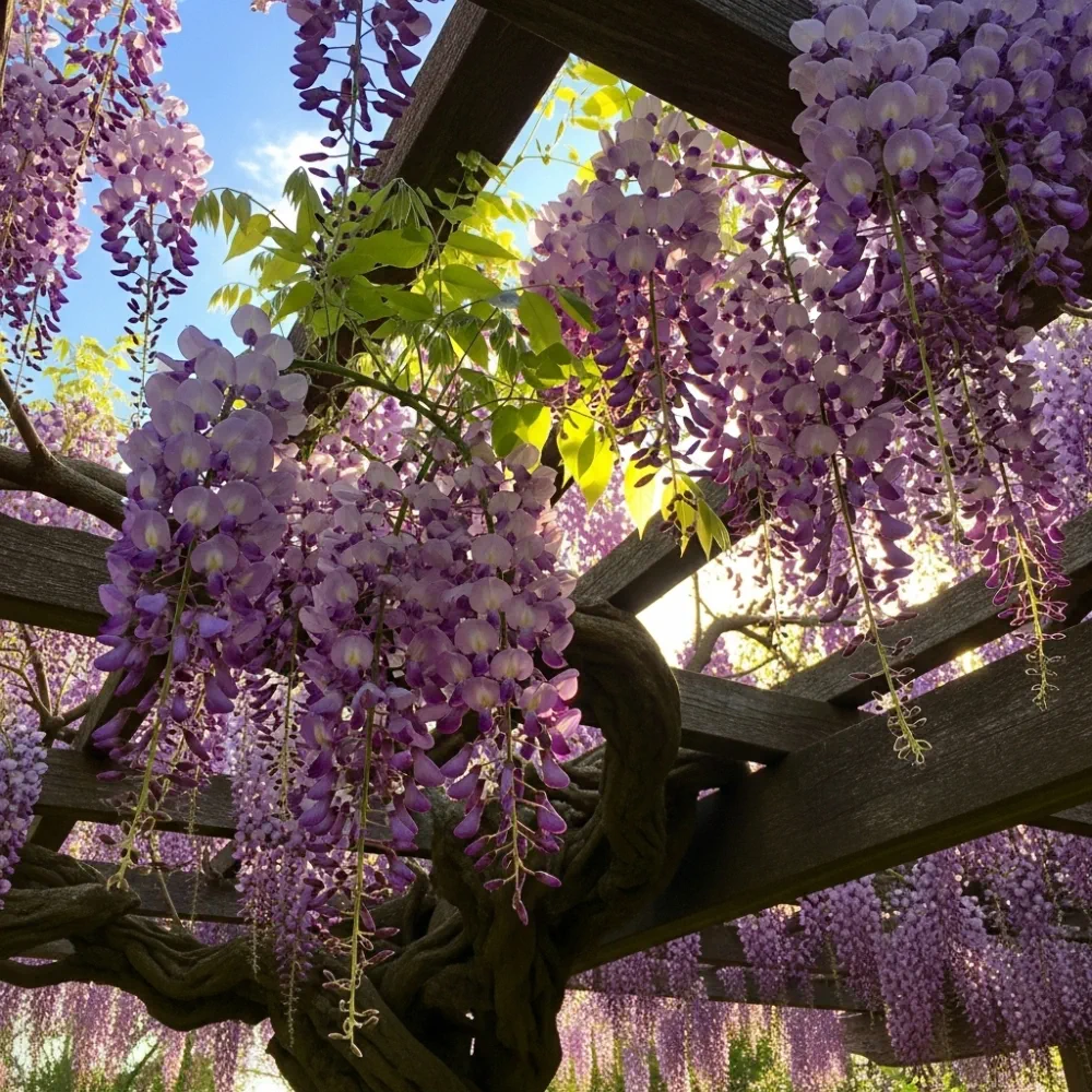 6ft Mature Grafted Chinese Wisteria | Wisteria Sinensis | 9L Pot - Image 3