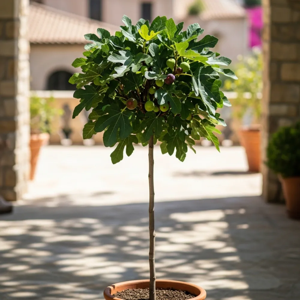 7ft 'Brown Turkey' Half-Standard Fig Tree | 15L Pot - Image 3