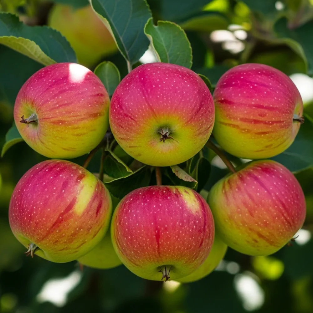 7ft 'Discovery' Half-Standard Mature Apple Tree | 6/8cm Girth | Grown in 20L Airpot