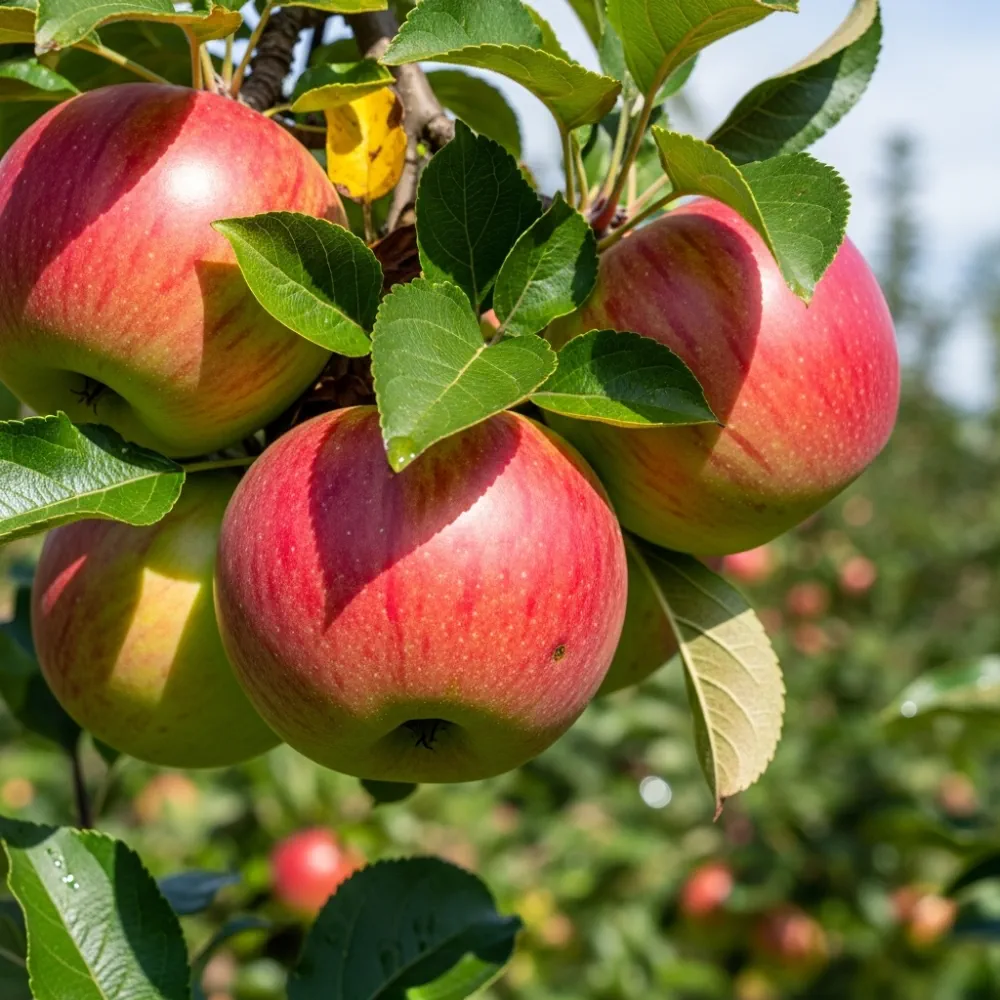 7ft 'Discovery' Half-Standard Mature Apple Tree | 6/8cm Girth | Grown in 20L Airpot - Image 2