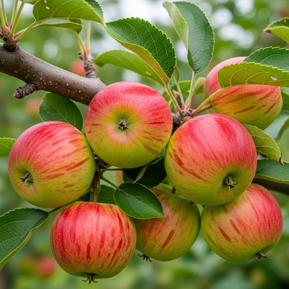 7ft 'Discovery' Half-Standard Mature Apple Tree | 6/8cm Girth | Grown in 20L Airpot - Image 4
