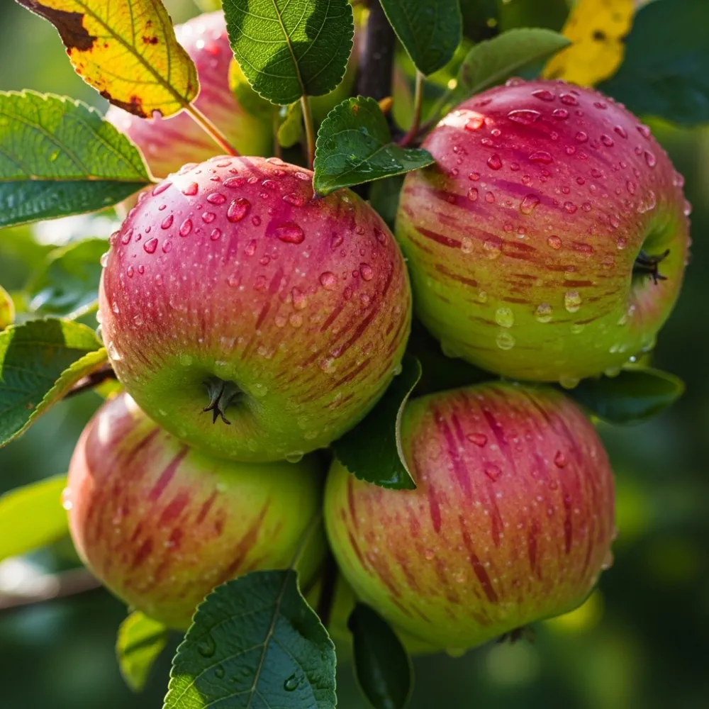 7ft 'Discovery' Half-Standard Mature Apple Tree | 6/8cm Girth | Grown in 20L Airpot - Image 6