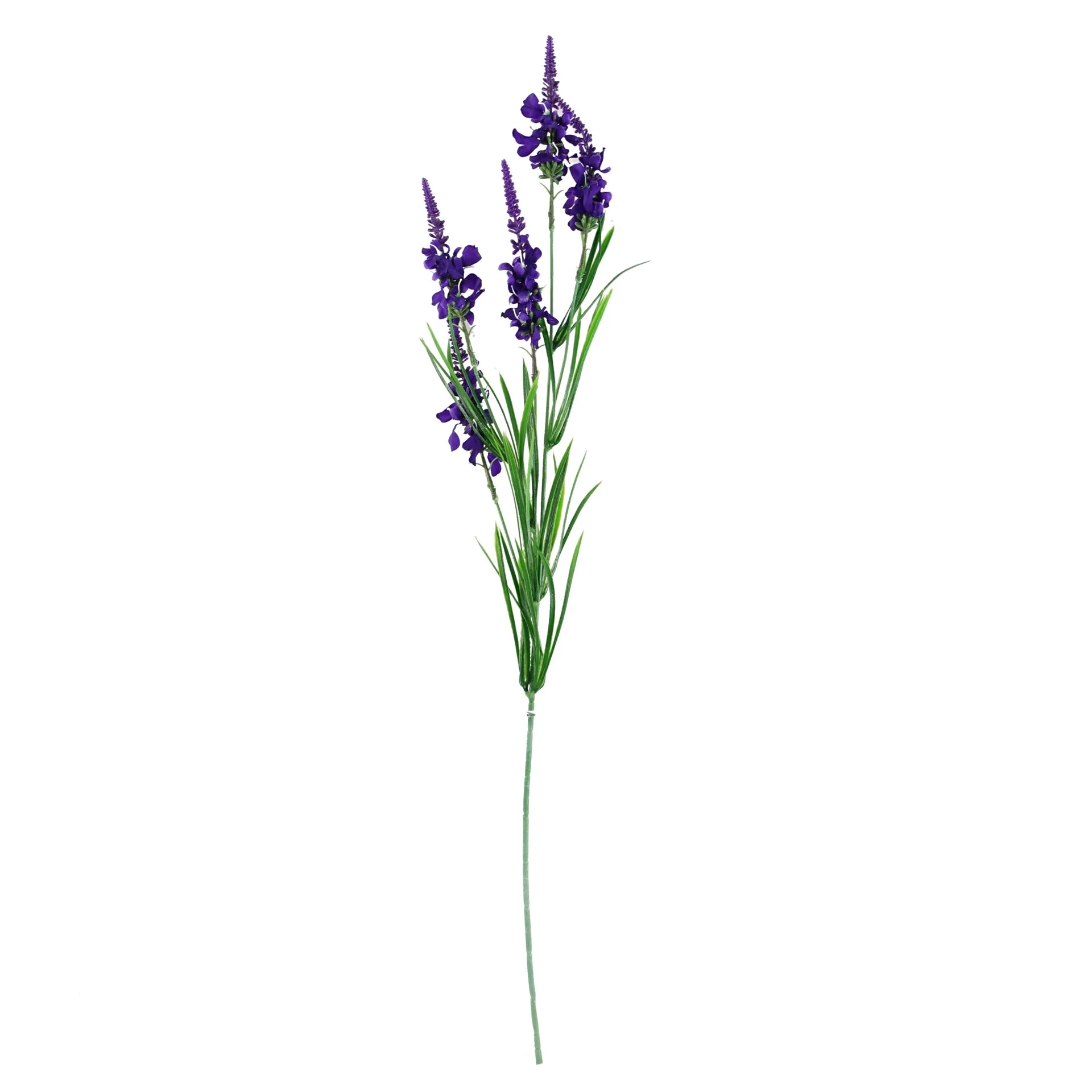 80cm Purple Larkspur Artifical Stem - Image 2