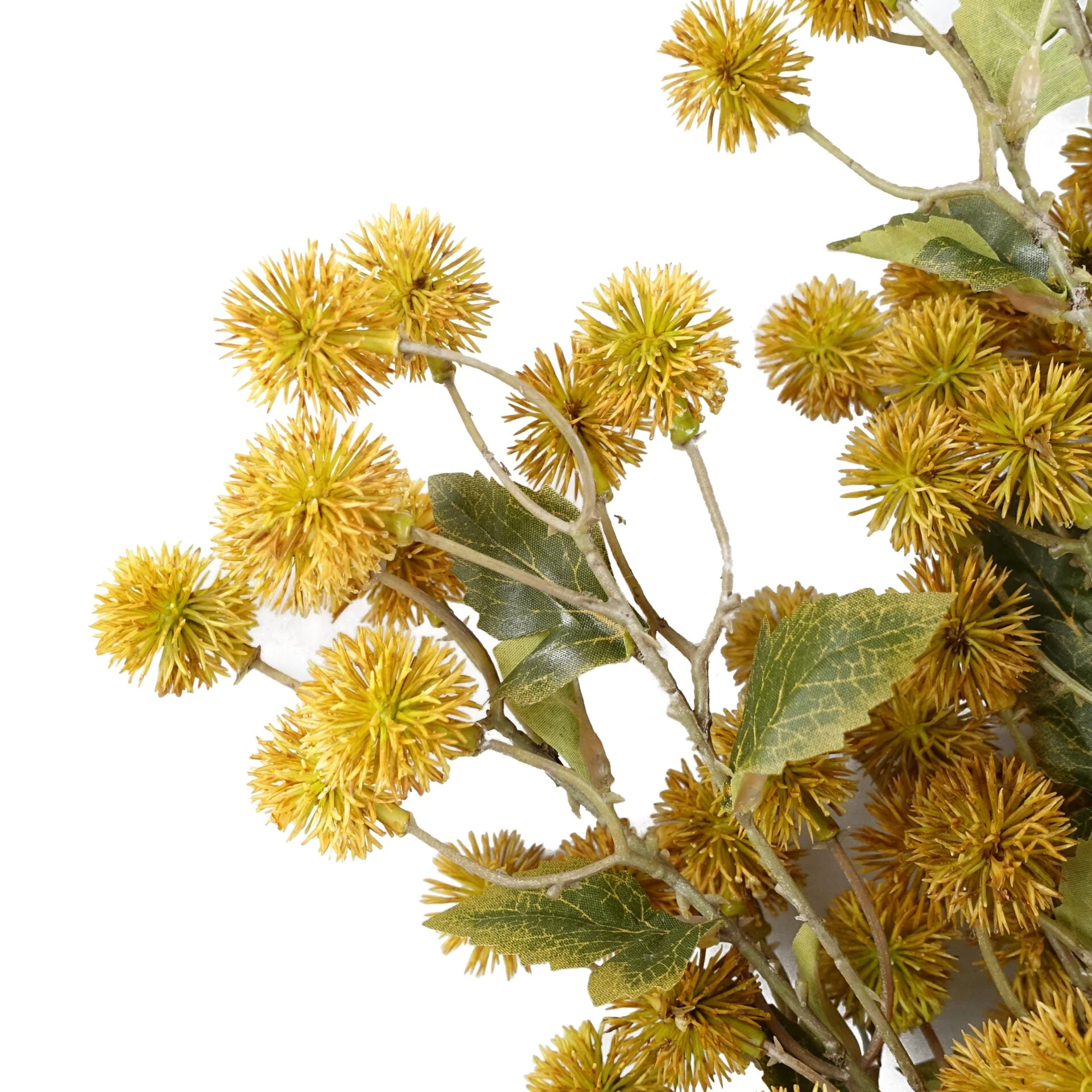85cm Craspedia Stem Yellow Artificial - Image 3