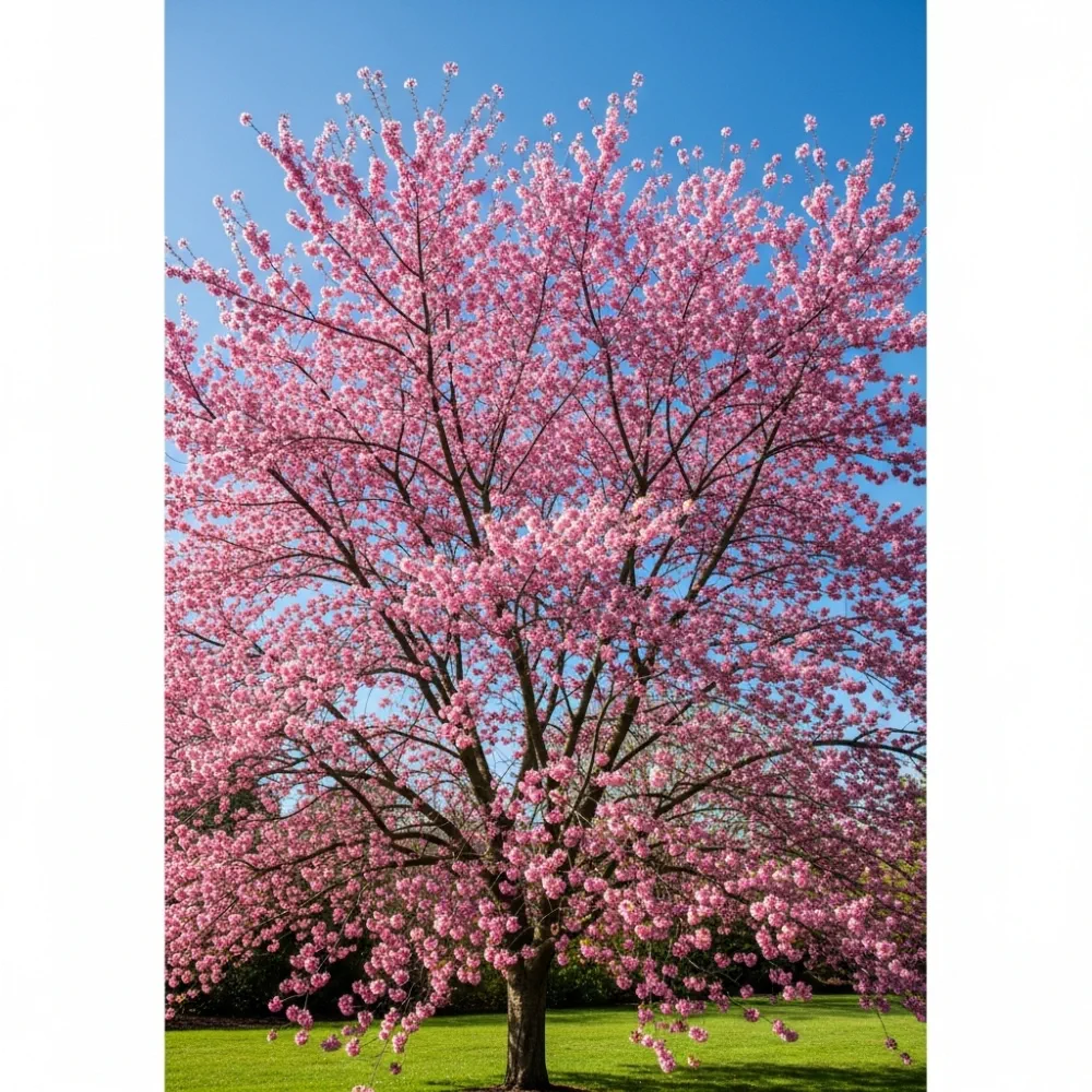 8ft Half-Standard 'Nigra' Mature Black Cherry Plum Tree | 6/8cm Girth | Grown in 20L Airpot - Image 2