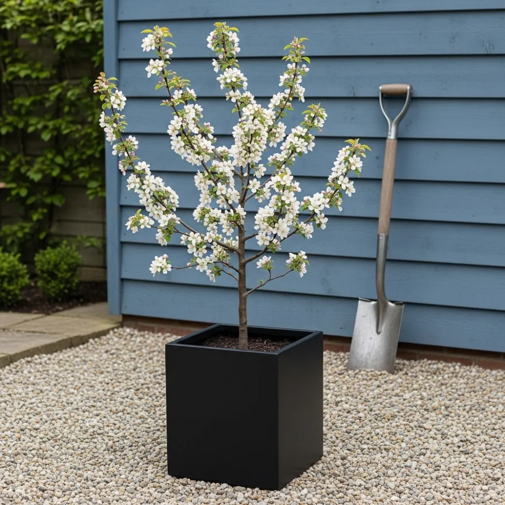 8ft Half-Standard 'Red Sentinel' Crabapple Tree | 6/8cm Girth | Grown in 20L Airpot - Image 4