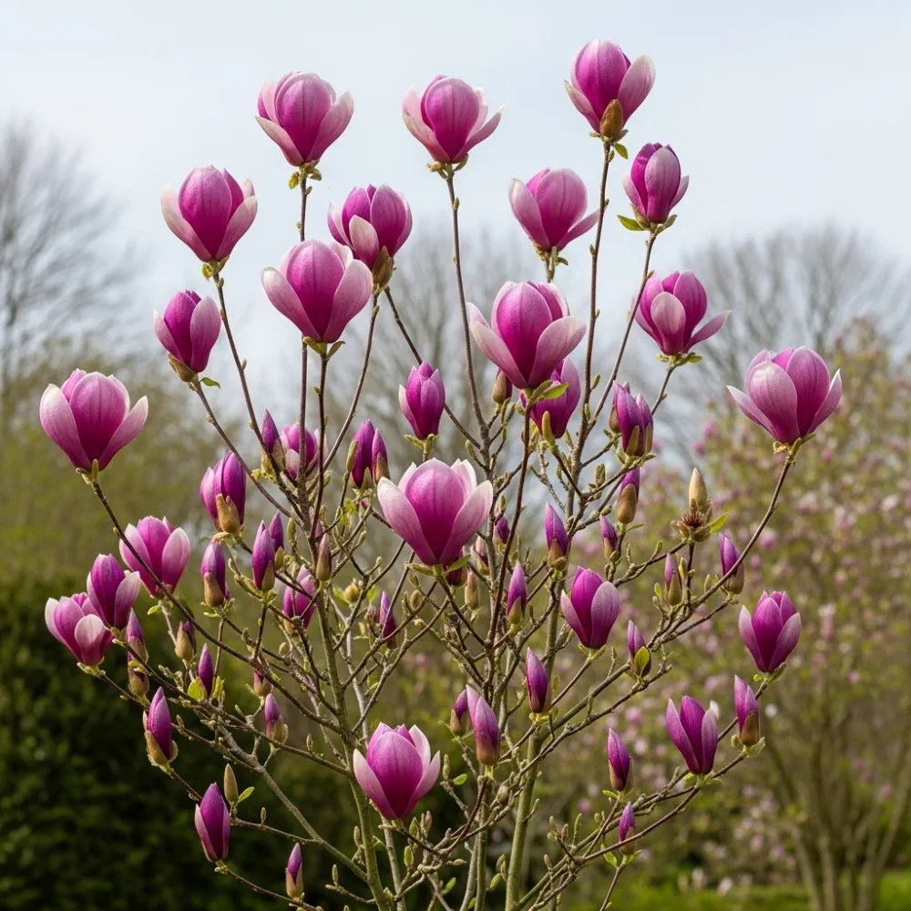 8ft Magnolia Susan | 100L Airpot Grown Mature Multistem - Image 3