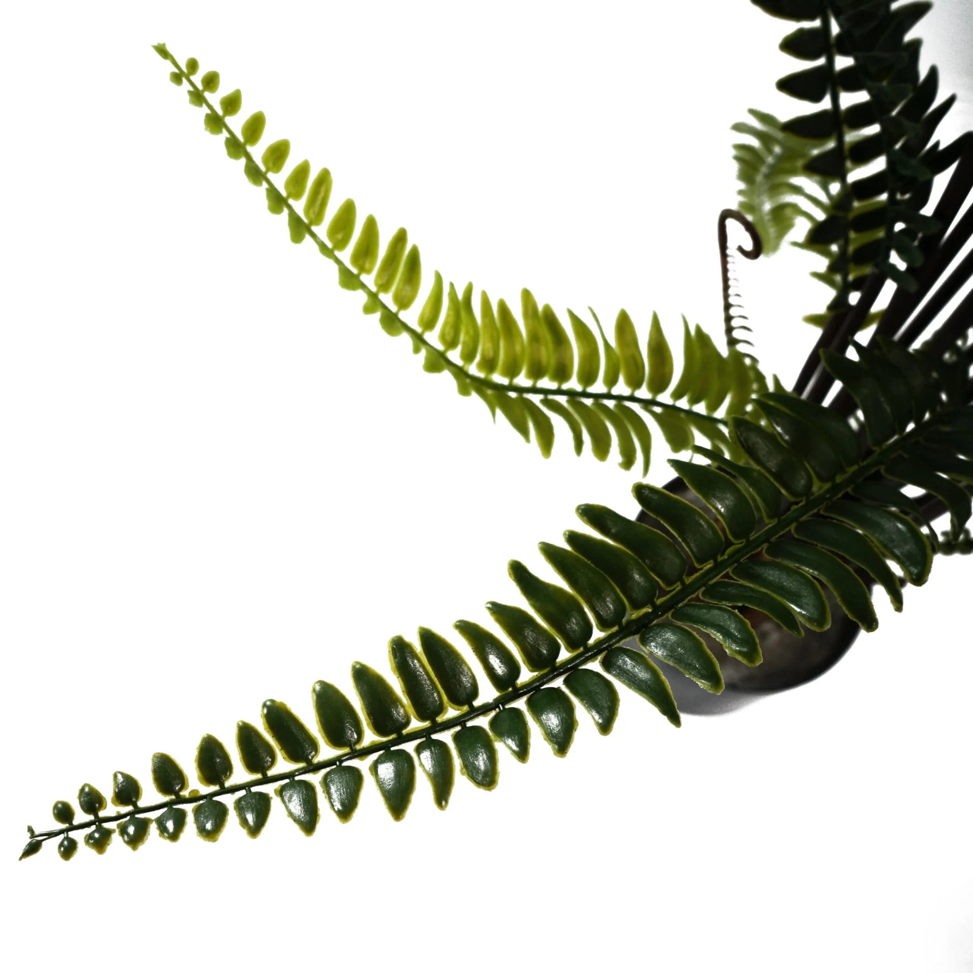 90cm UV Resistant Artificial Boston Fern Plant - Image 2