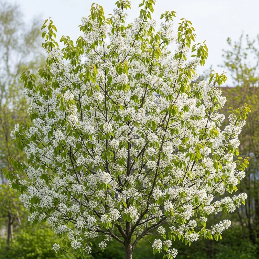 9ft Mature Amelanchier Tree | Multi-Stem Rootballed Tree - Image 6