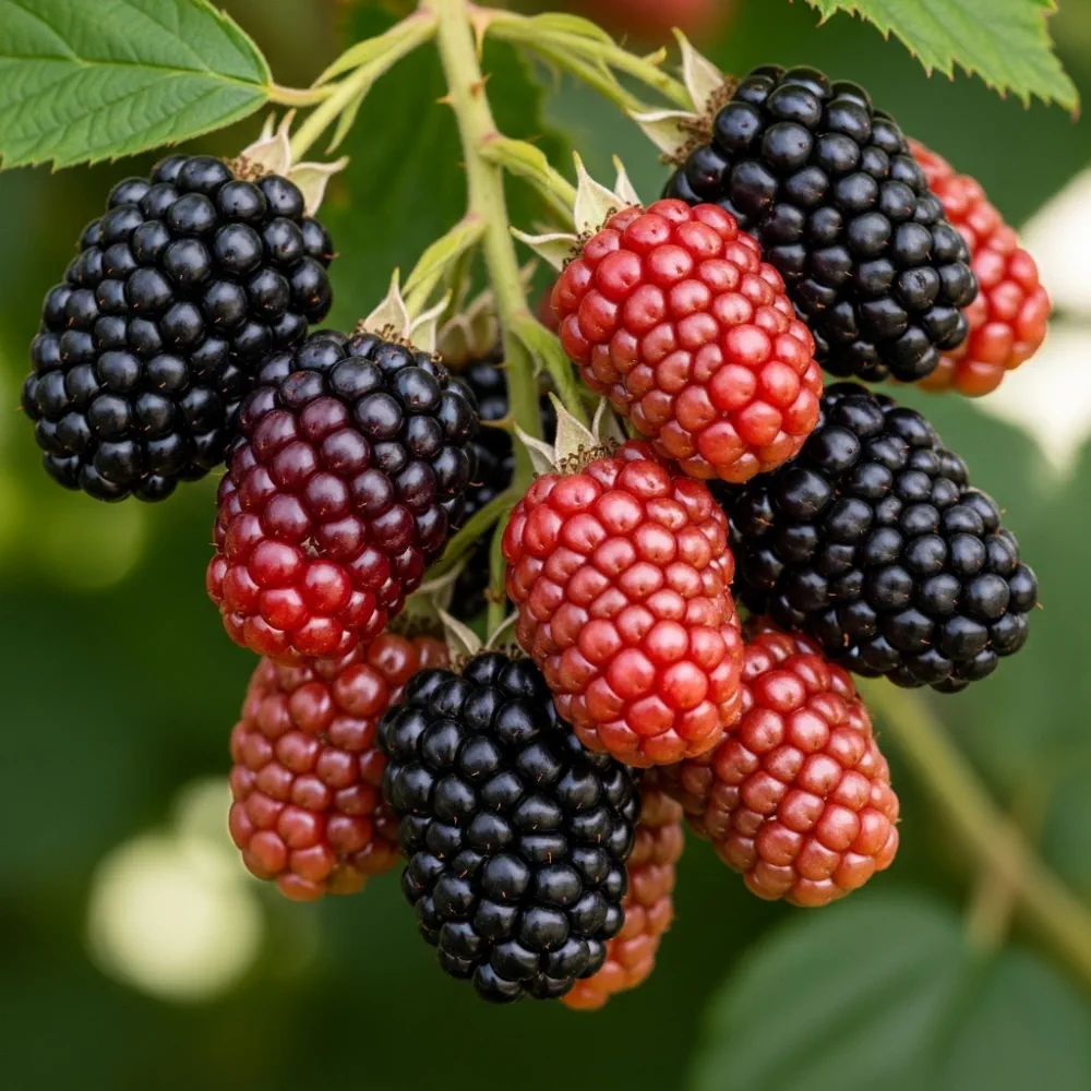 Blackberry ' Karaka Black' Bush | Plant in 9cm Pot