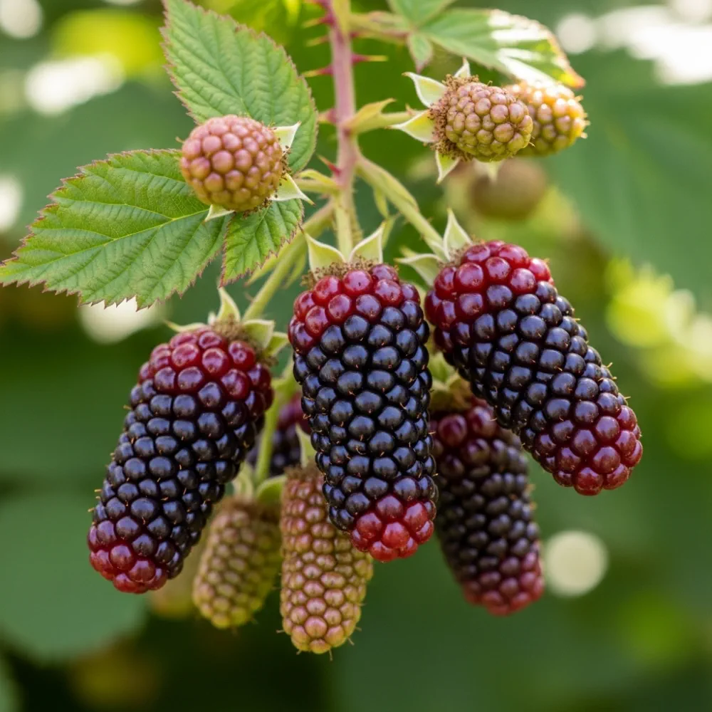 Blackberry ' Karaka Black' Bush | Plant in 9cm Pot - Image 2