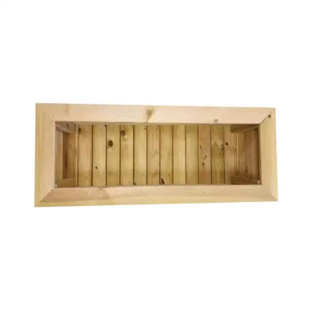 Deluxe Large Wooden Trough Planter - Image 6