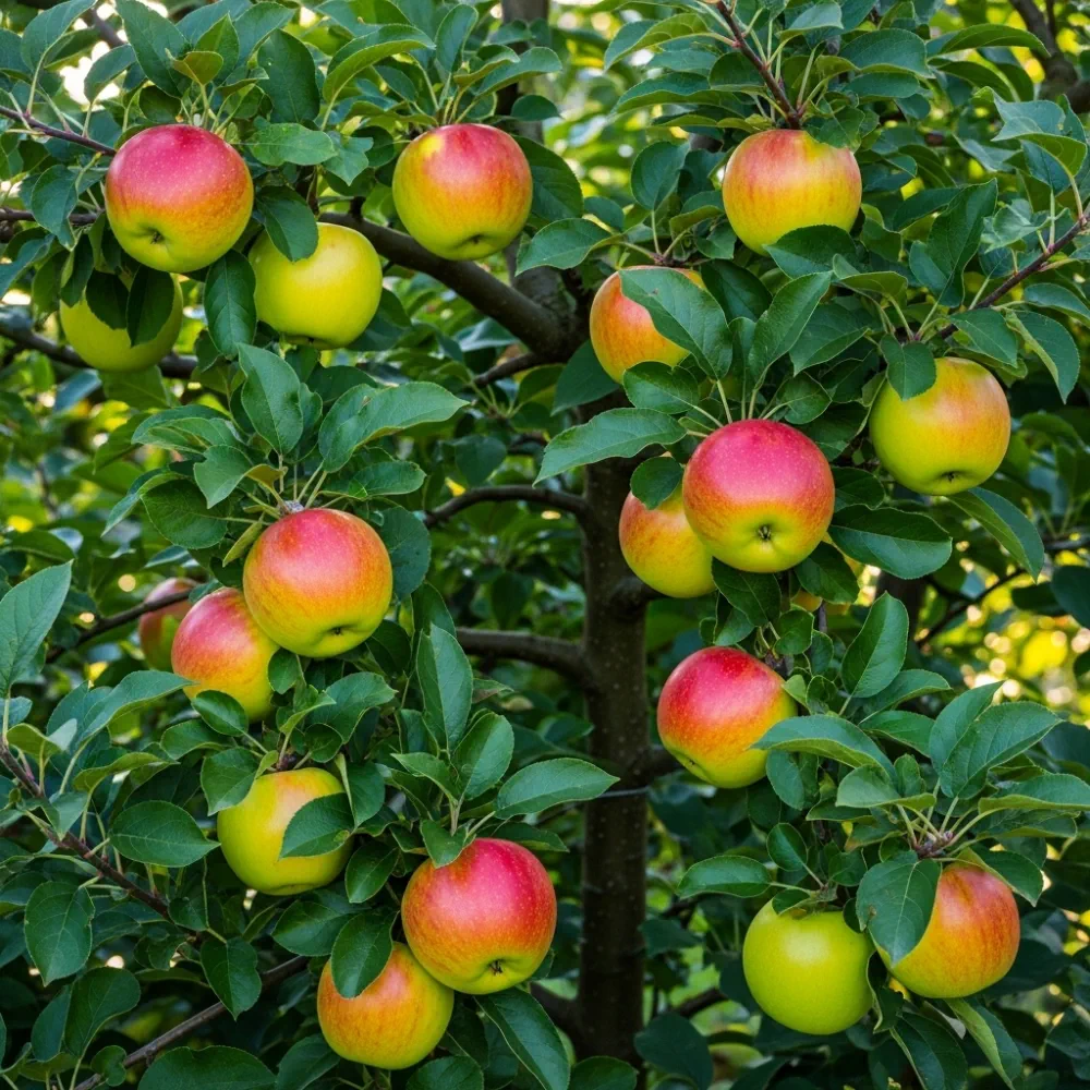 Discovery', 'James Grieve' & 'Sunset' (Bare Root) Trio Tree - Image 2