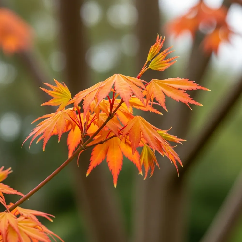 Japanese Maple Tree | Acer palmatum Orange Dream | 3ft Tree in 7.5L Pot - Image 2