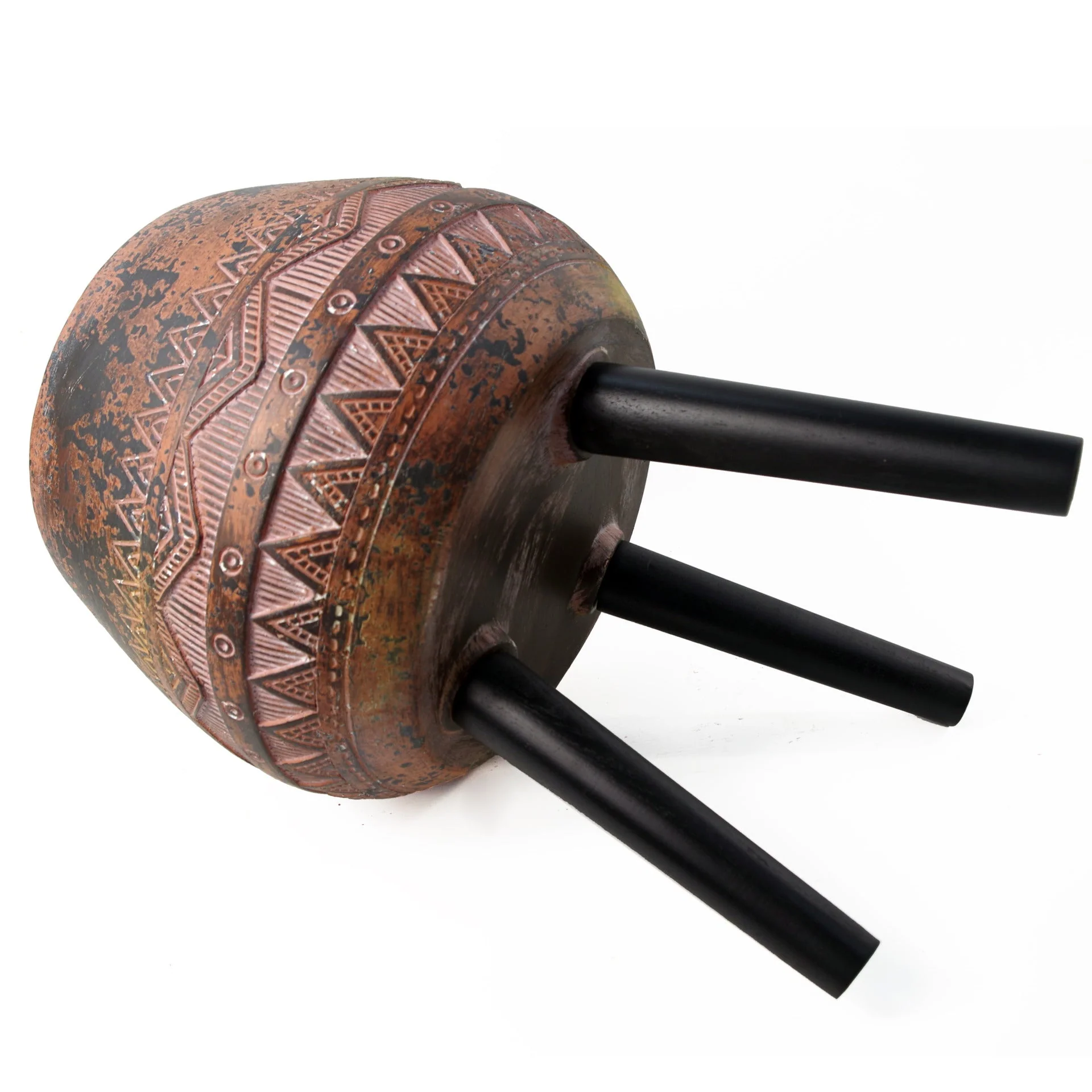 Large Composite Brown / Black Planter with Stand - Image 4