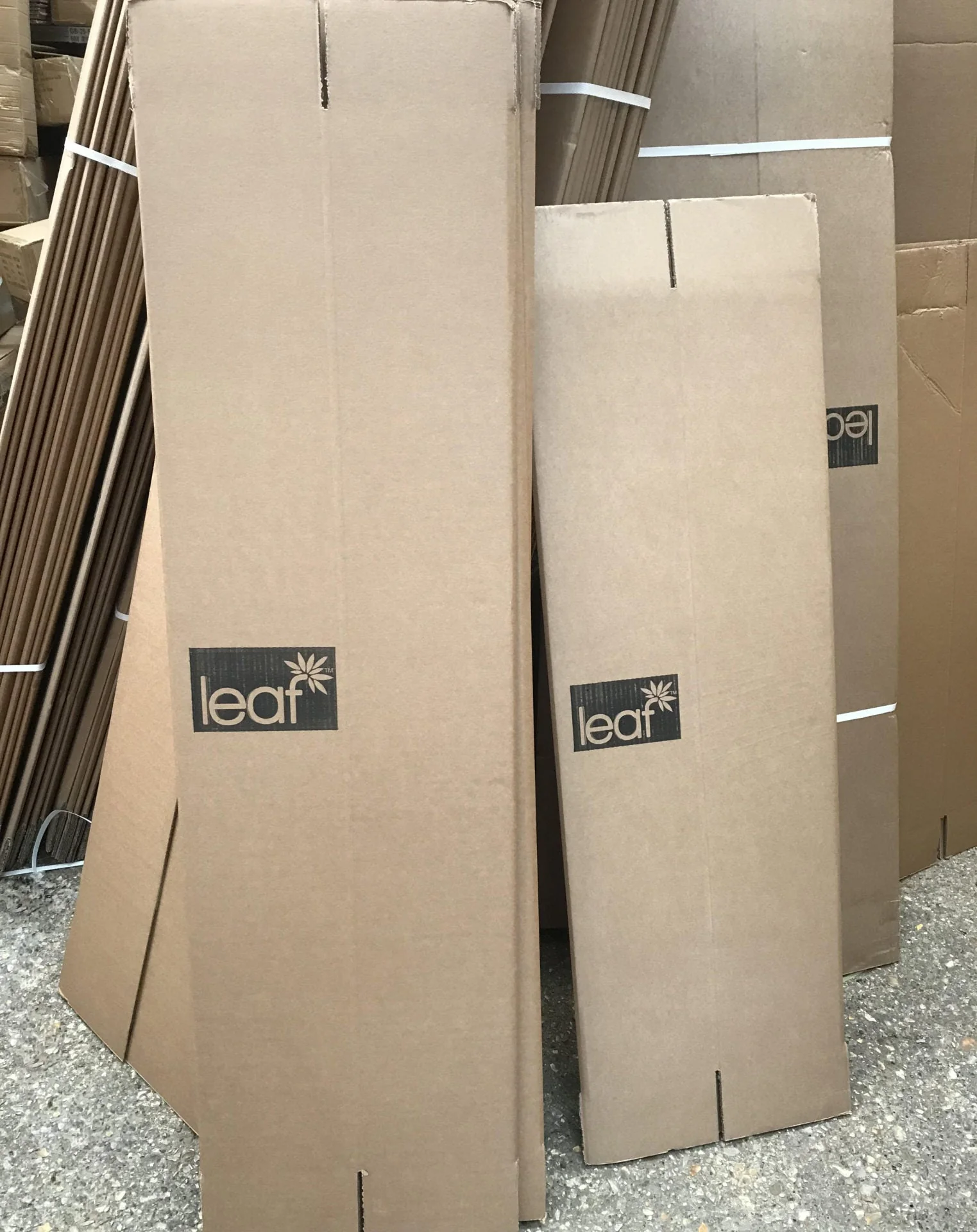 Leaf Wreath Cardboard Box - 45cm x 45cm x 12cm - Image 2