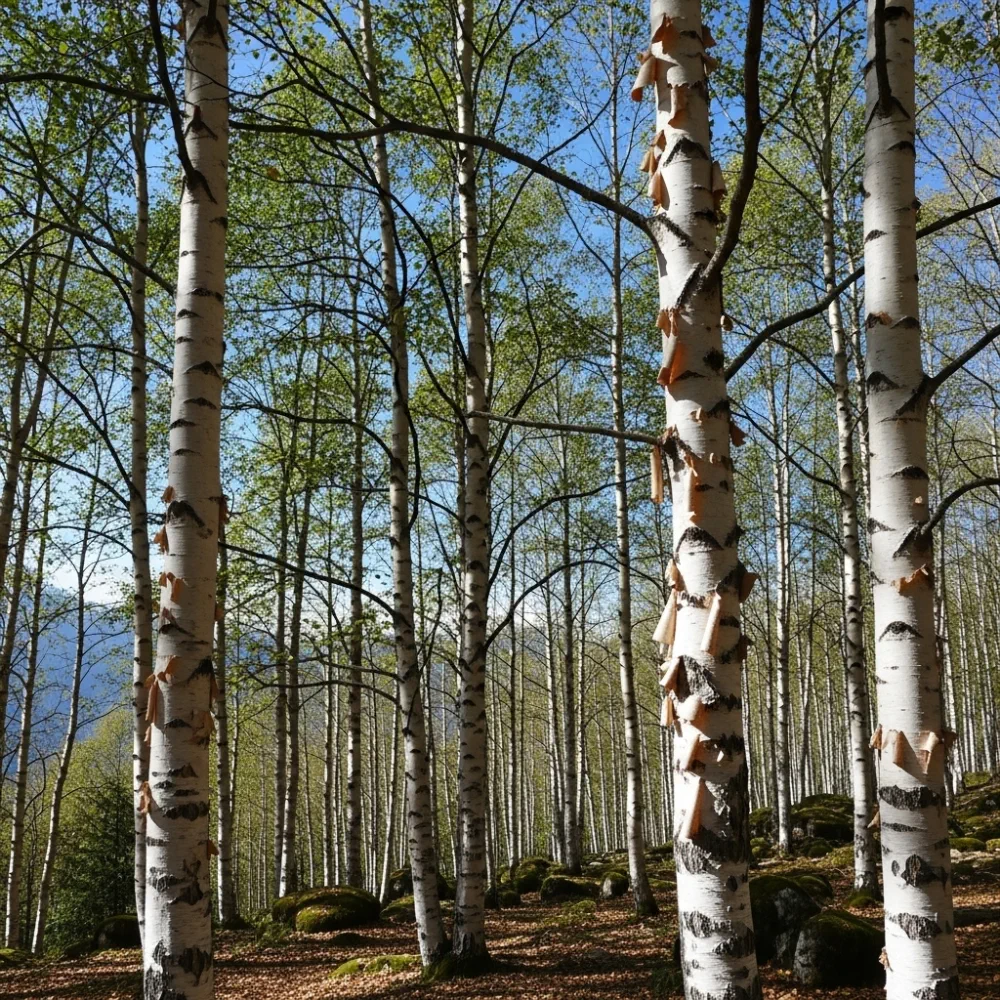 Multi-Stem Himalayan Birch Tree | Betula Utilis Jacquemontii | 3L Pot | 2 Years Old - Image 10