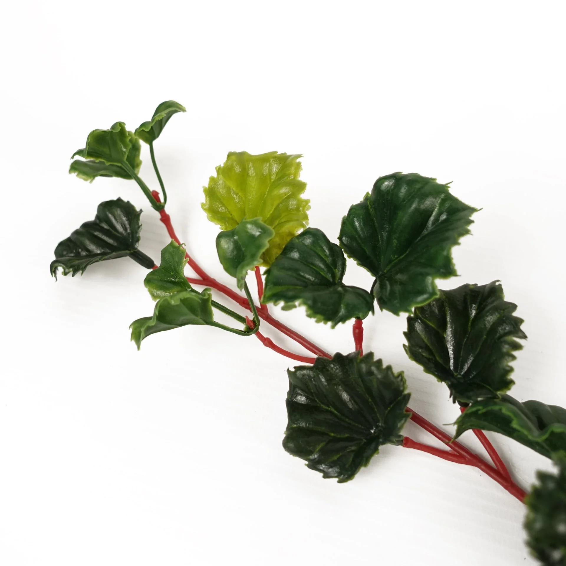 Pack of 12 x 70cm UV Resistant Artificial Geranium Bush - Image 2