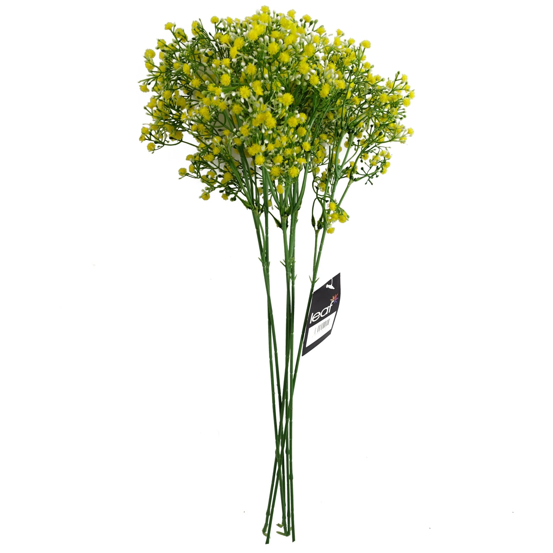 Pack of 6 x 55cm Gypsophila Yellow Stem - Image 2