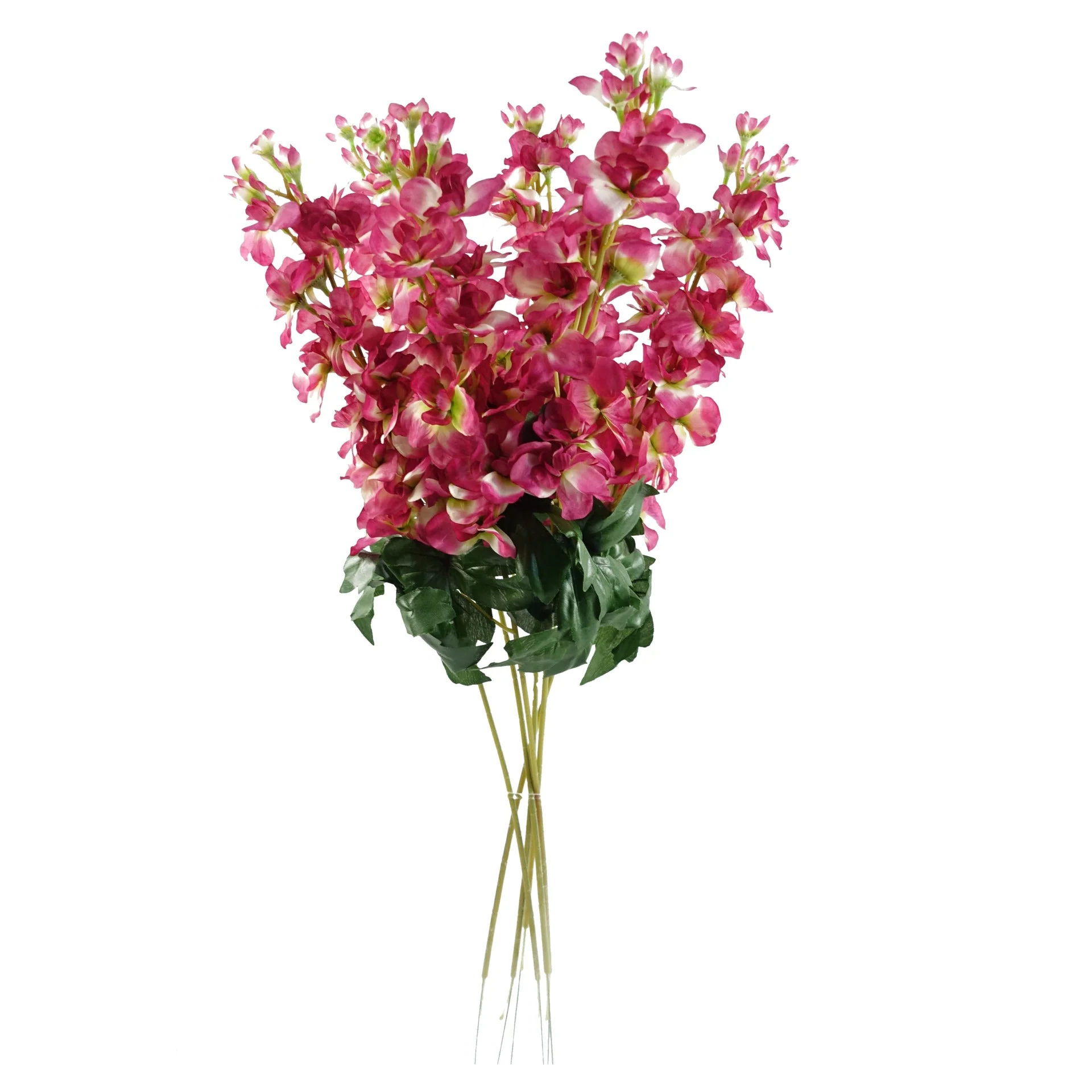 Pack of 6 x 75cm Delphinium Dark Pink Artificial Stem - Image 2
