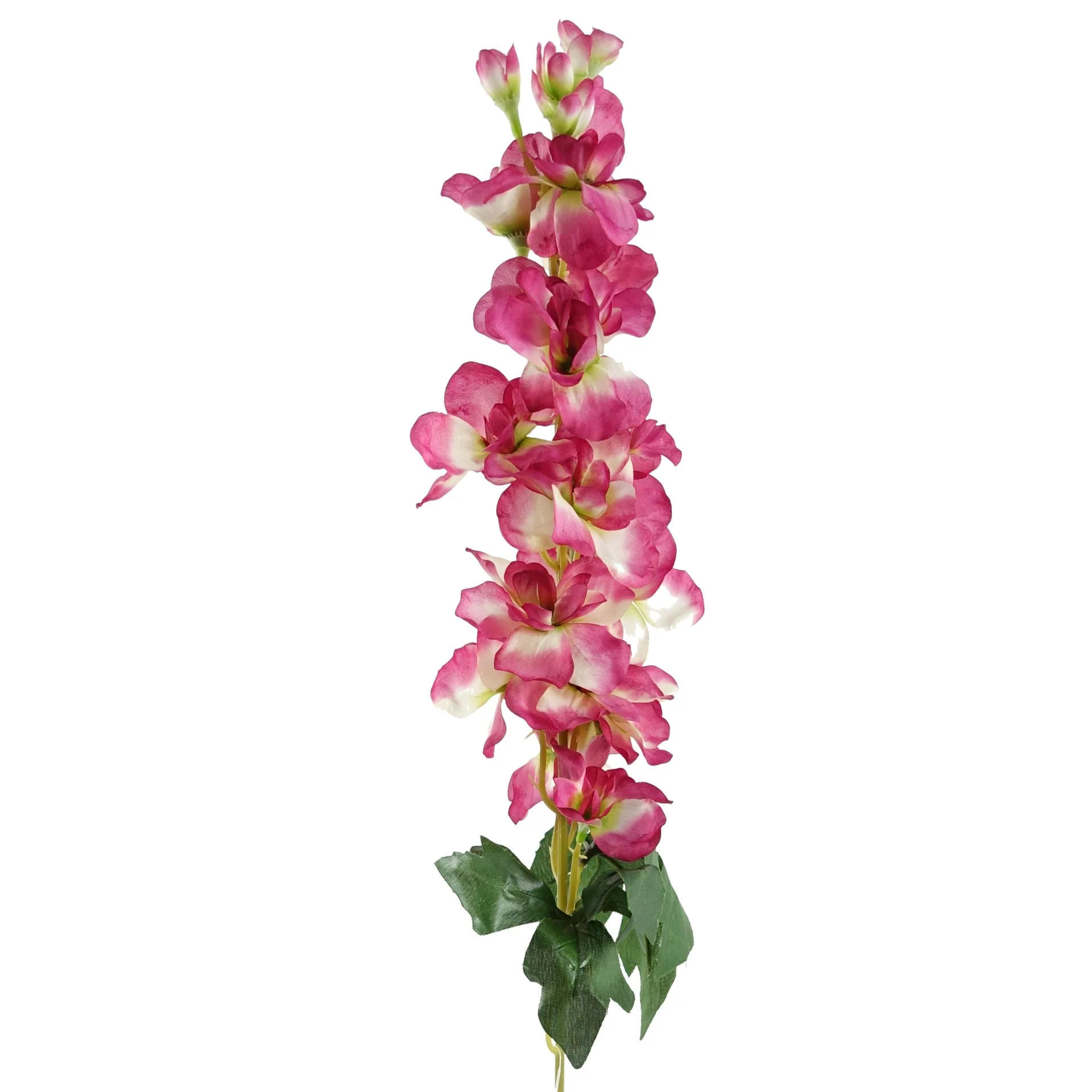 Pack of 6 x 75cm Delphinium Dark Pink Artificial Stem - Image 4
