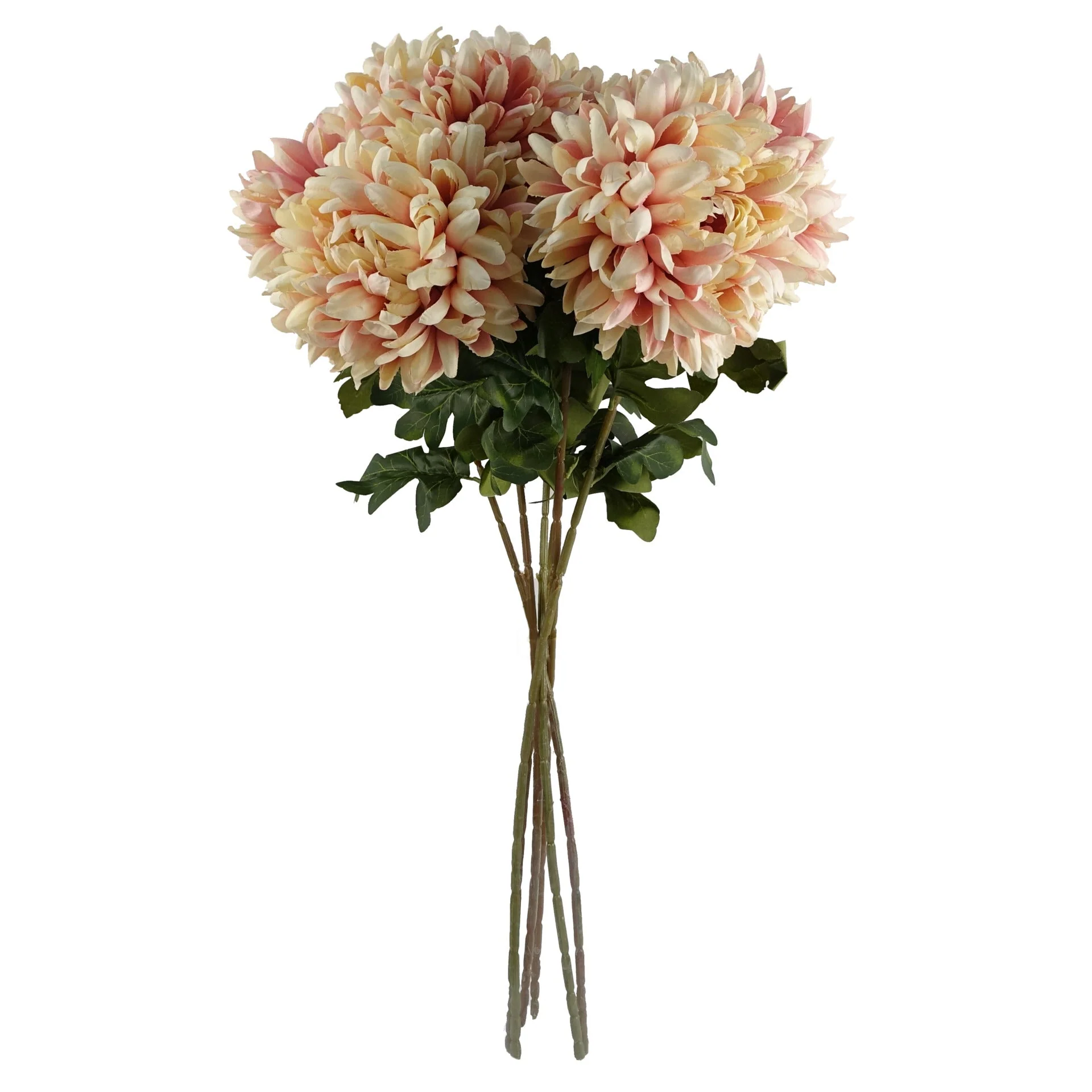 Pack of 6 x 75cm Extra Large Reflex Chrysanthemum - Pink - Image 2