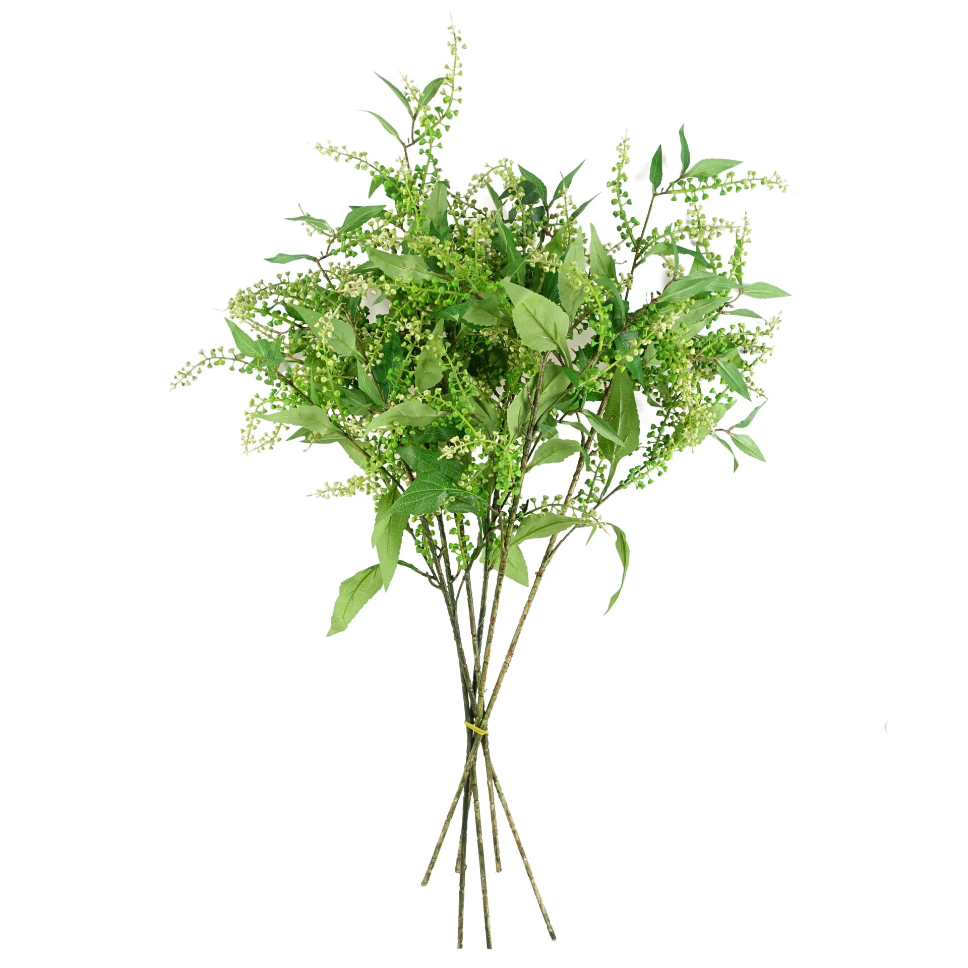 Pack of 6 x 85cm Artificial Green Foliage Spray - Image 2