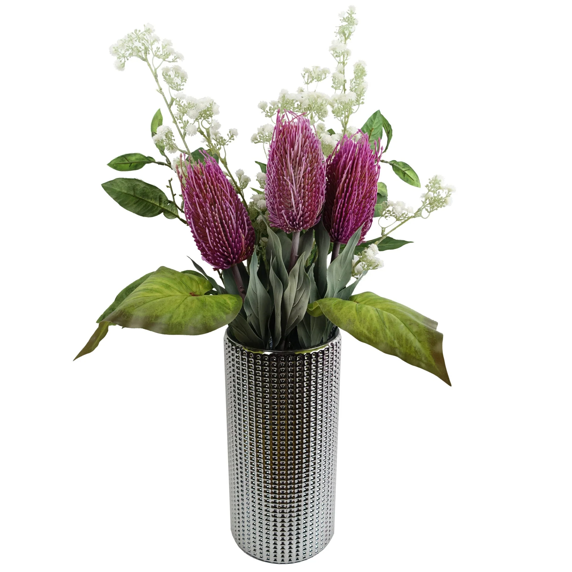 Pack of 6 x 85cm Gypsophila White Stem - Image 4