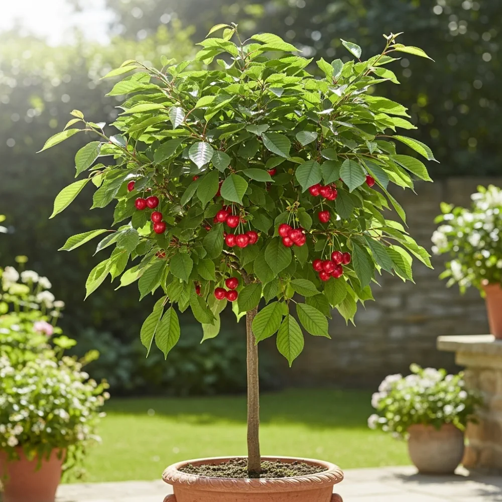 Patio 'Kordia' Cherry Tree | 3ft | 4.5L Pot - Image 2
