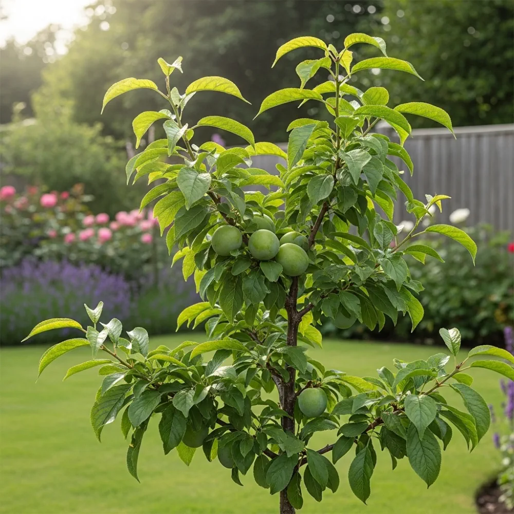 Patio 'Opal' Plum Tree | 3ft | Bare Root - Image 6
