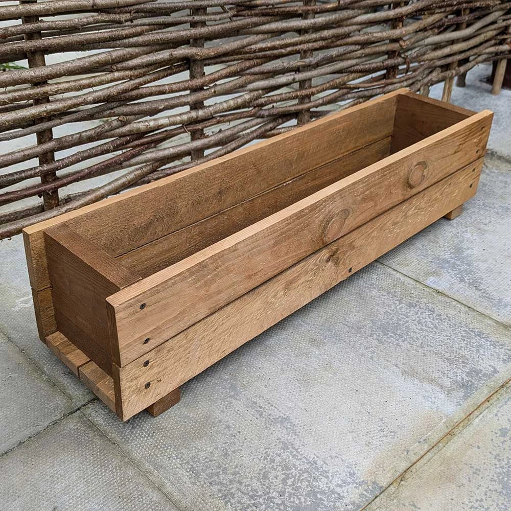 Pine Wooden Window Box Planter - Image 3