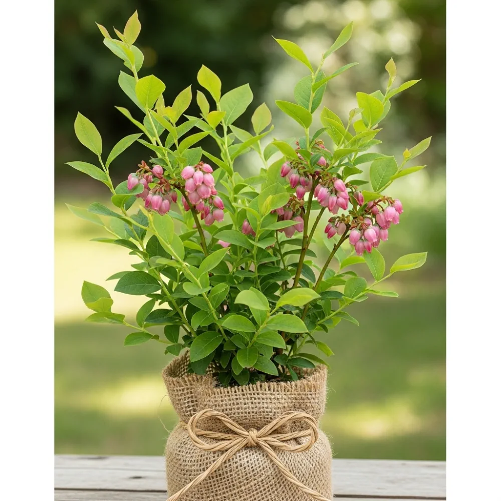 Pink Lemonade' Blueberry Bush | 9cm Pot - Image 4