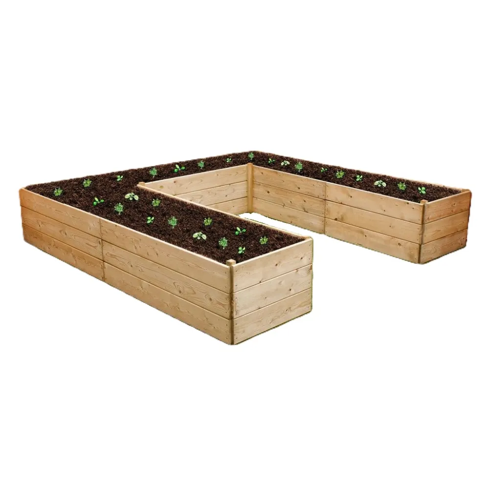 Premium U- Wood Raised Bed - Image 2