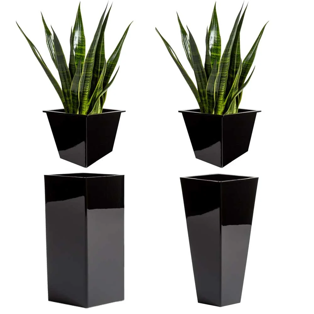 Zinc Planter Insert for Tall Square & Tapered Square - Image 5
